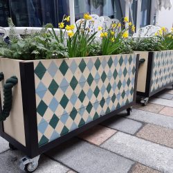 Planters for Cafe